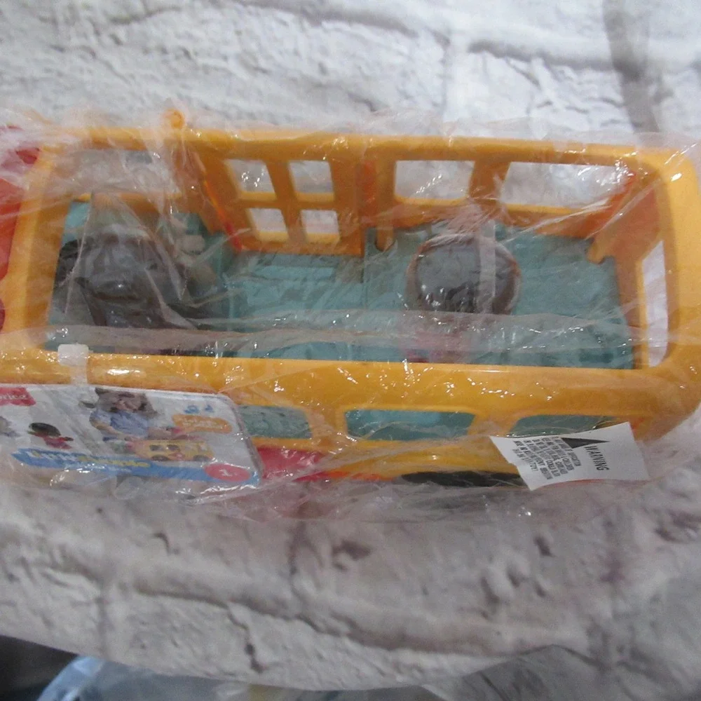 Fisher-Price Little People School Bus Toddler Yellow New Musical